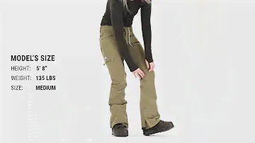 DC Viva Snowboard Pants Fit Review - Tactics