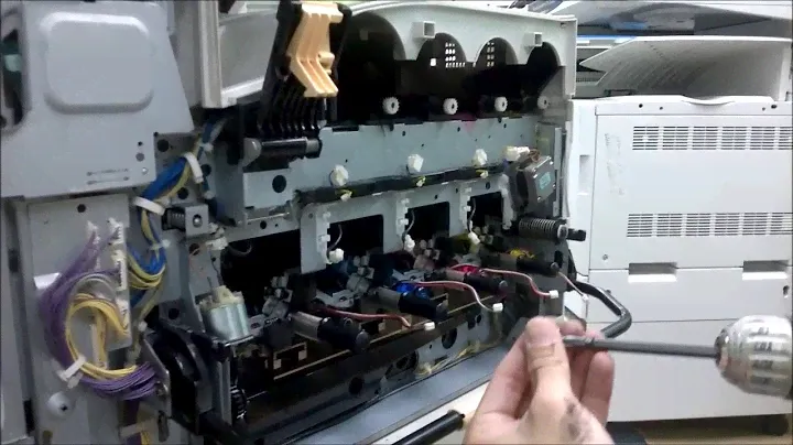 Xerox Developer unit remove and clean